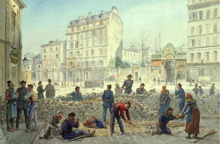 Le traître Ducatel pendant la Commune de Paris en 1871
