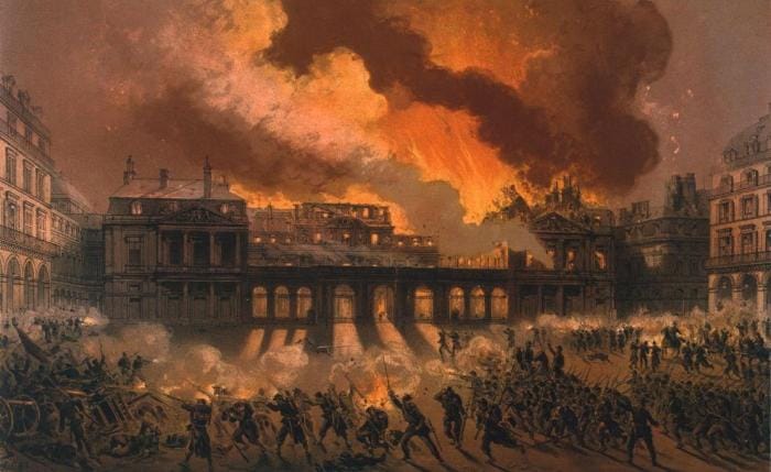Mardi 23 mai 1871, le feu et les cendres