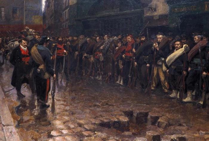 Ce lundi 22 mai 1871 Paris est ouvert