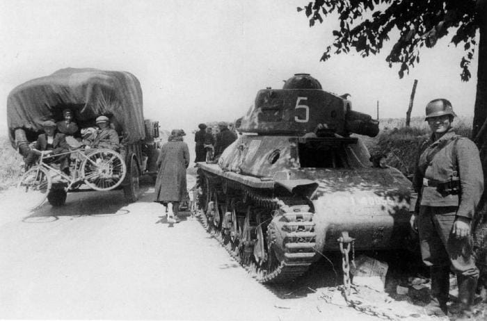 Retour d'exode des Réfugiés après la capitulation de 1940