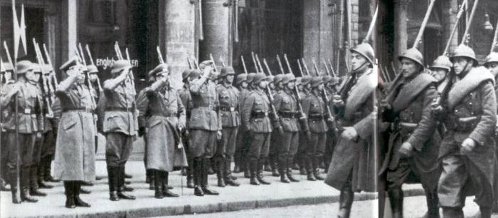 La résistance héroïque de l'armée française