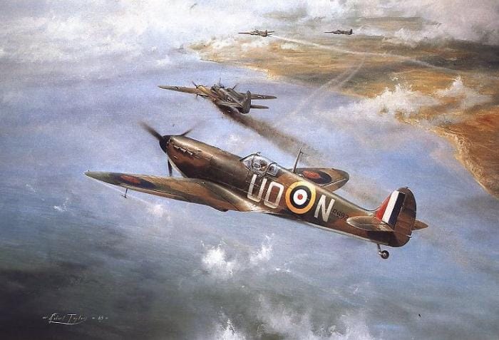 Où était la chasse anglaise à Dunkerque en 1940 ?