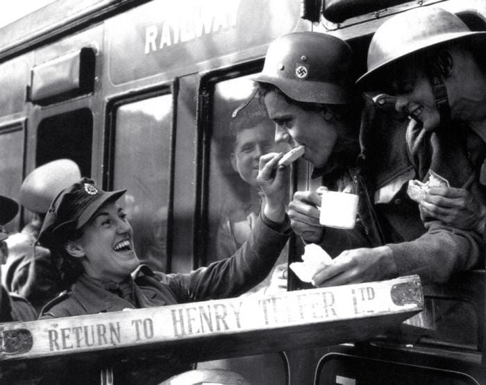 Les rescapés de Dunkerque en 1940