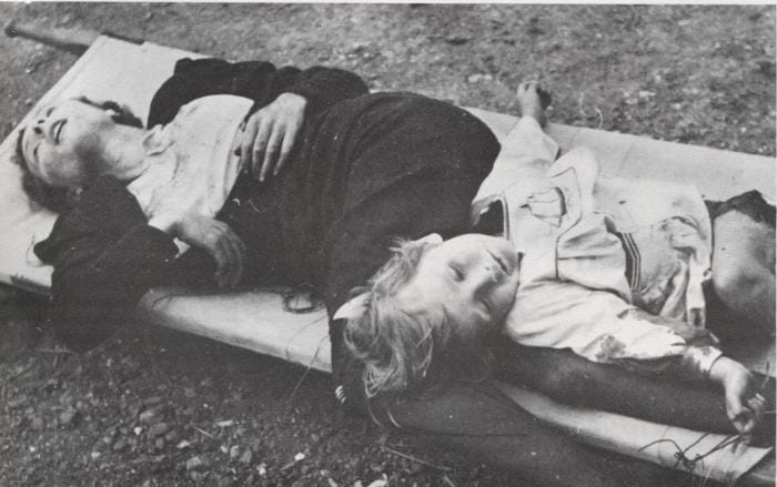 Aucune assistance médicale prévue en cas d’attaque aérienne en 1940