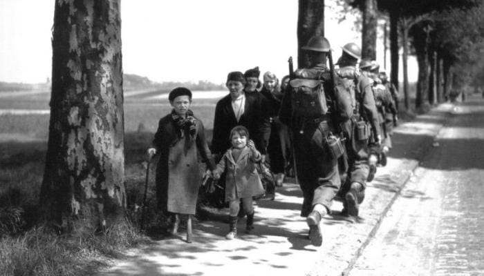 Les pillards sont légions pendant l'exode de 1940