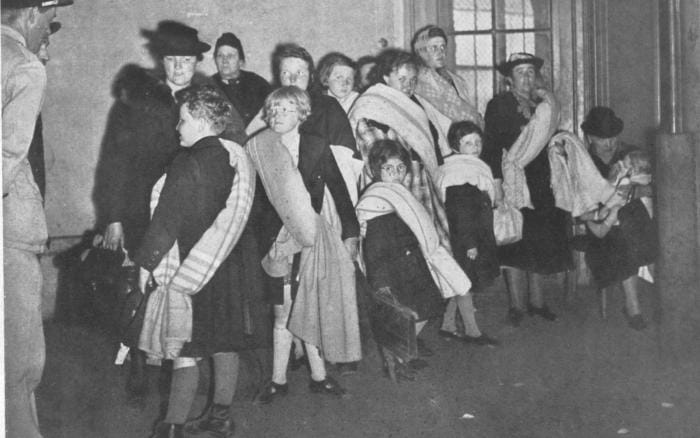 Le départ des réfugiés en mai et juin 1940