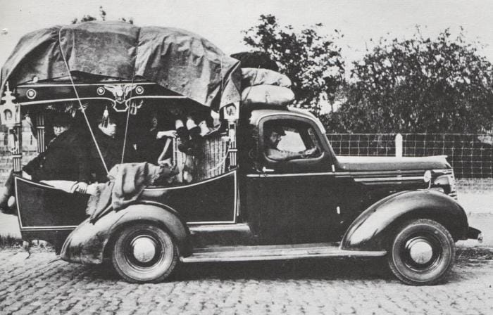 Les raisons du départ des réfugiés en 1940