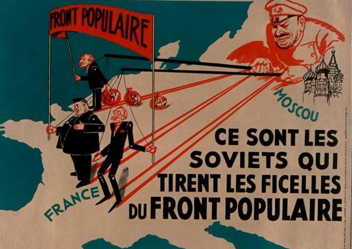 Blum agent de Hitler puis de Staline pour l'extrême droite