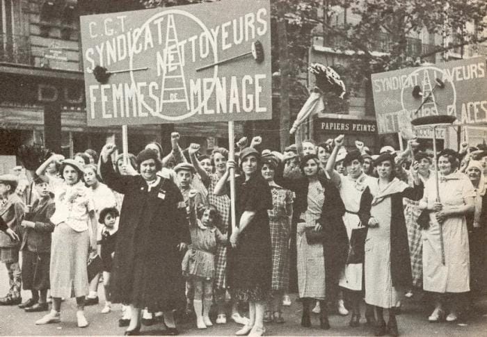 Le 14 juillet 1936 pendant le Front populaire