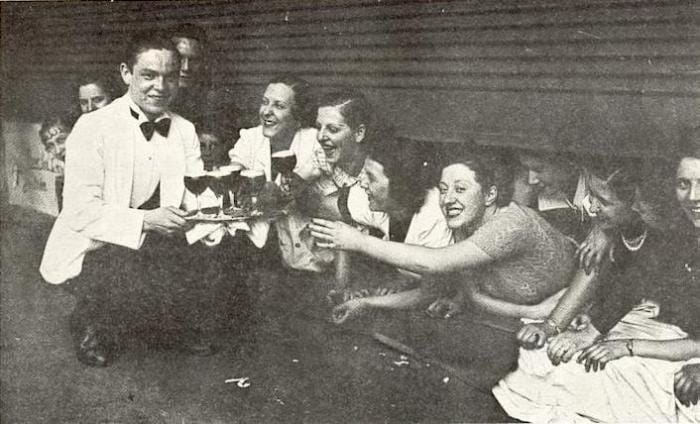 La grève sur le tas en 1936