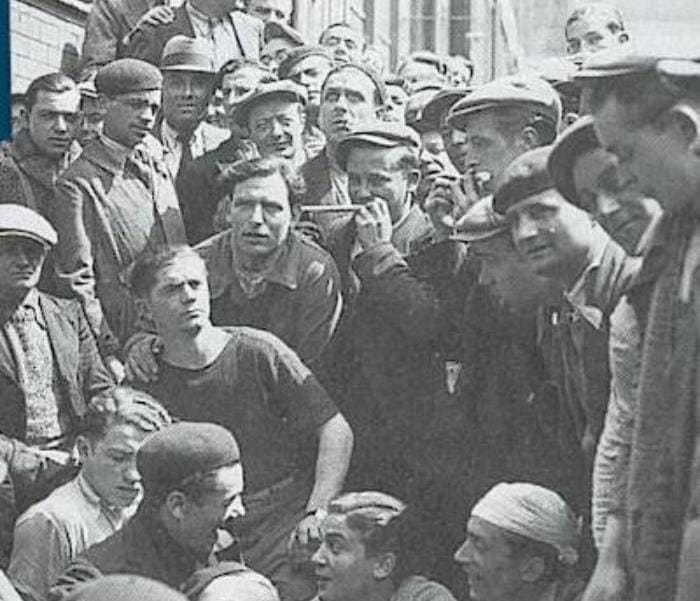 La grève et les premières occupations en 1936
