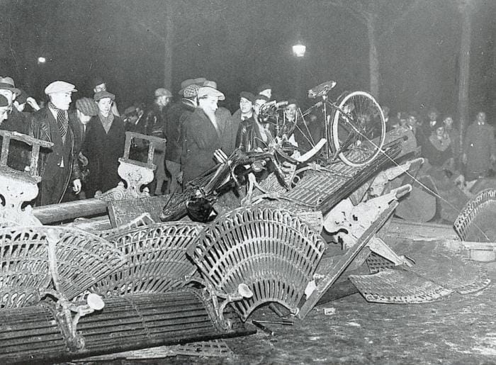 La police fait feu le 6 février 1934