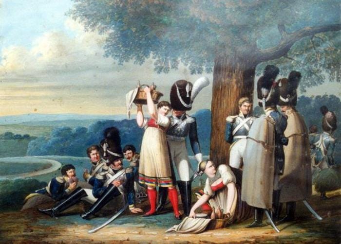 Des dames de petite vertu pour les grognards de napoléon