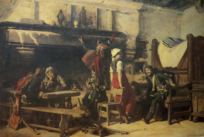 Toute la Vendée est dévastée après le passage des colonnes infernales de Turreau en 1794