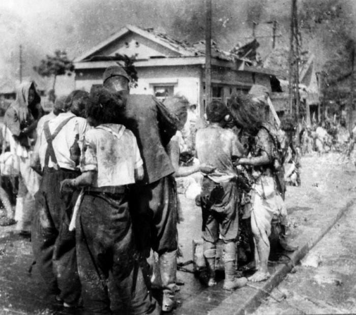 La bombe d'Hiroshima ce jour de 1945
