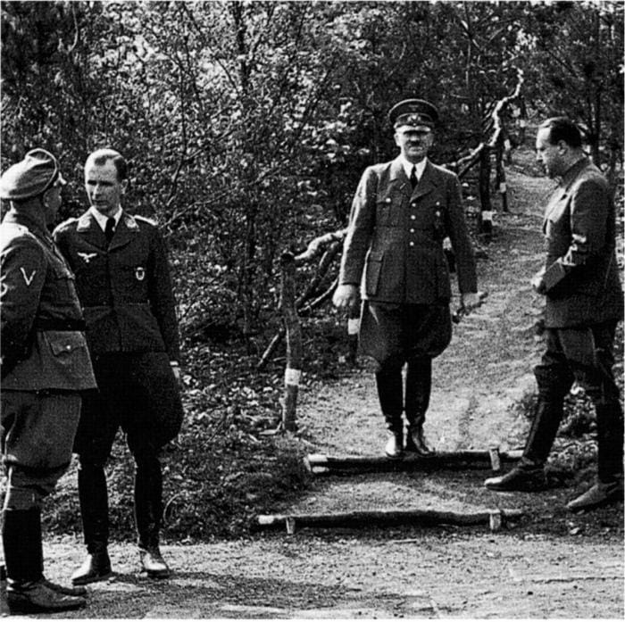 Les repaires secrets de Hitler après 1940
