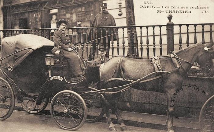 Les cochers à Paris dans les années 1900