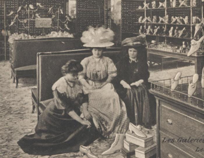 Les Grands Magasins en 1900