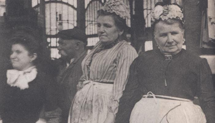 Le vigoureux langage des dames de la Halle