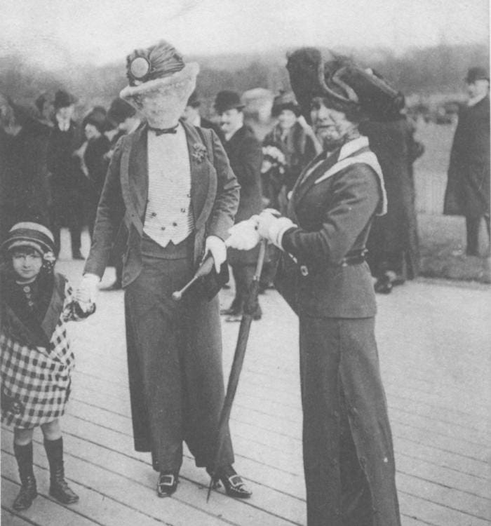 La mode dans les années 1900