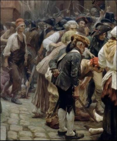 Massacres et exécutions sous la terreur en 1792 et 1793